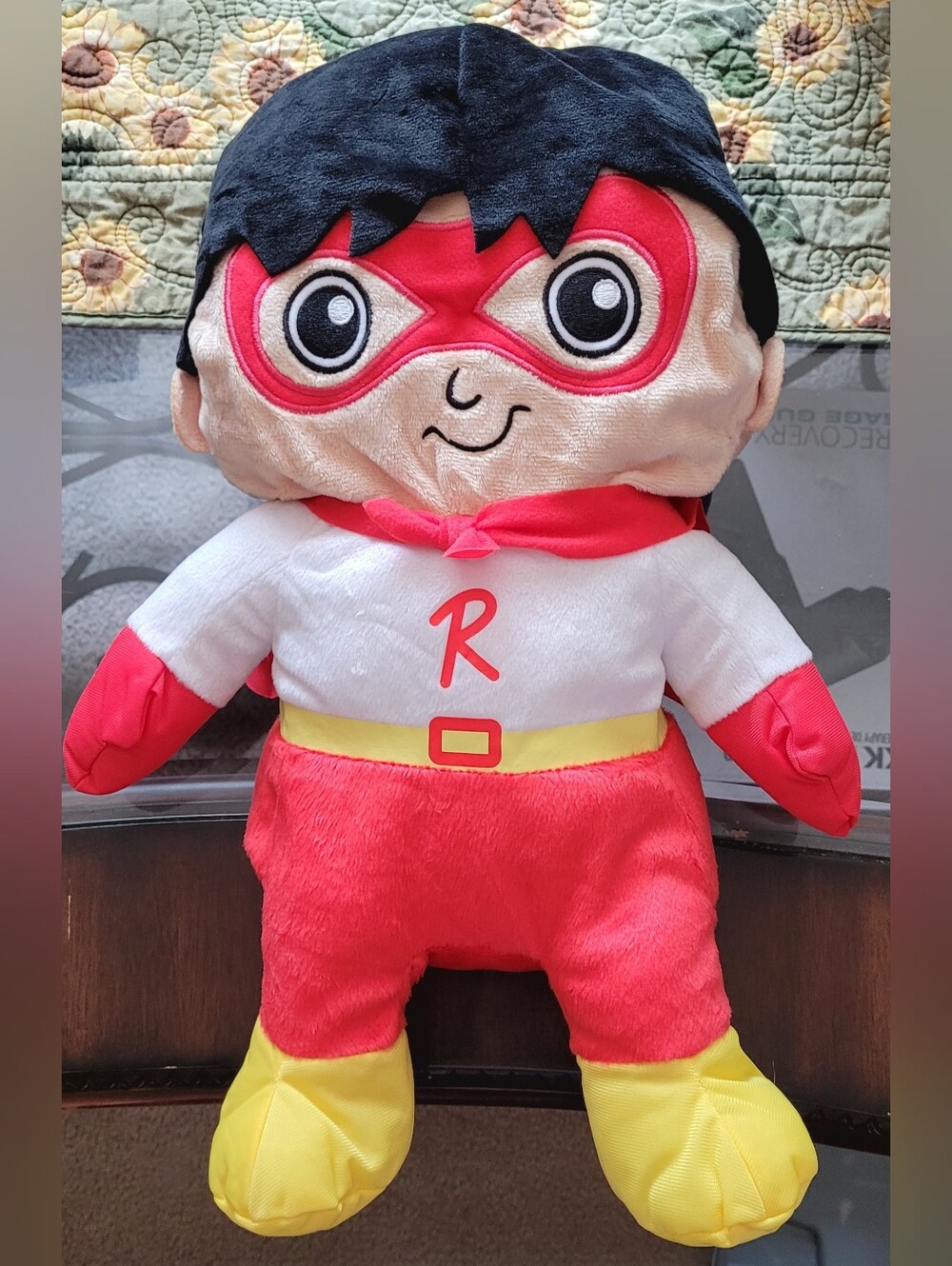 Ryan's World Plush Backpack